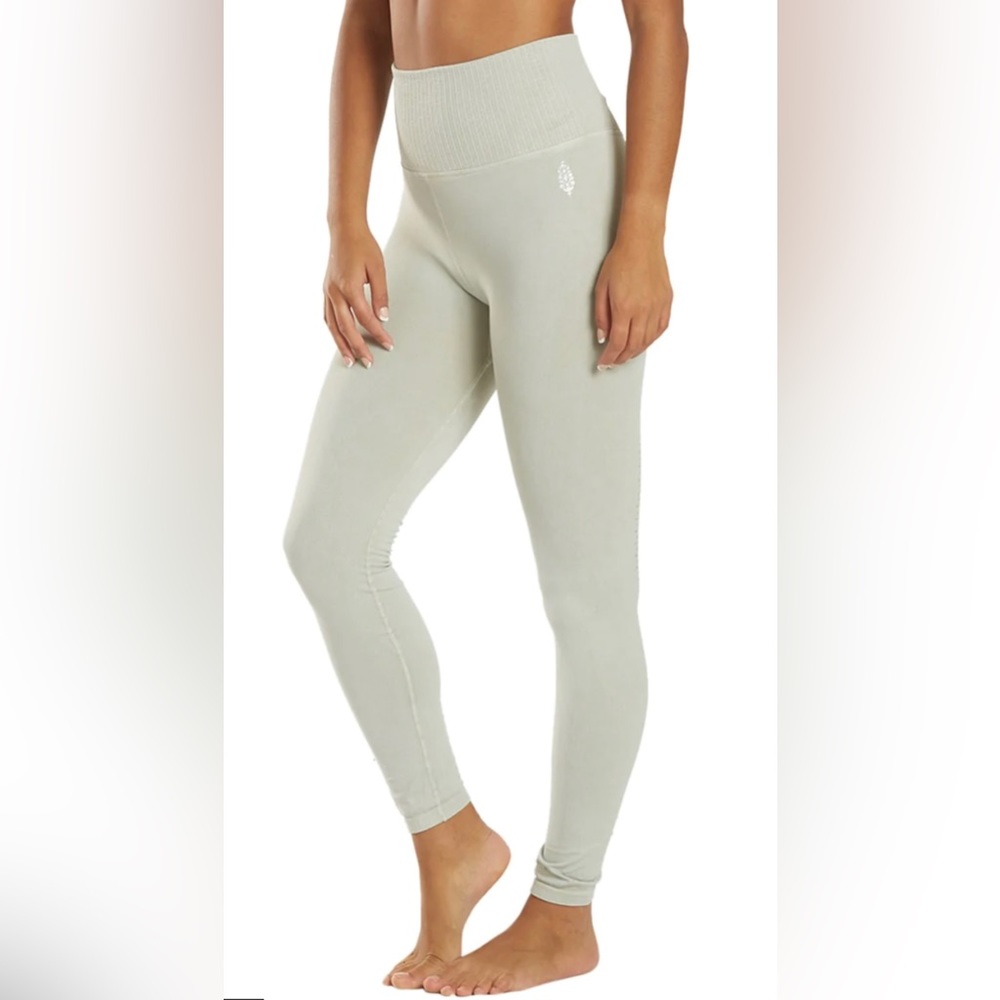 Worn Once Free People Sea Glass Good Karma Leggings Size XS/S